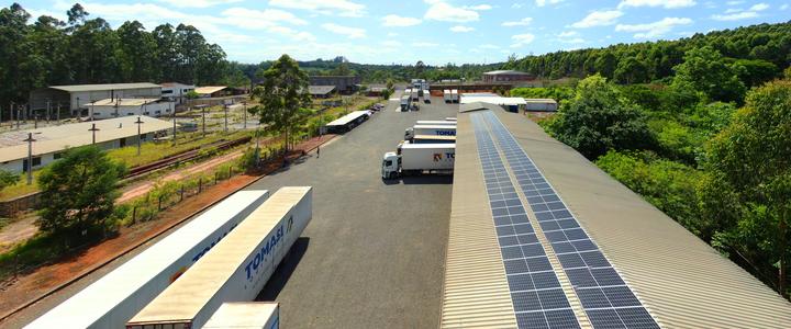 Unidade Estrela: operações de armazenagem e transporte de cargas completas