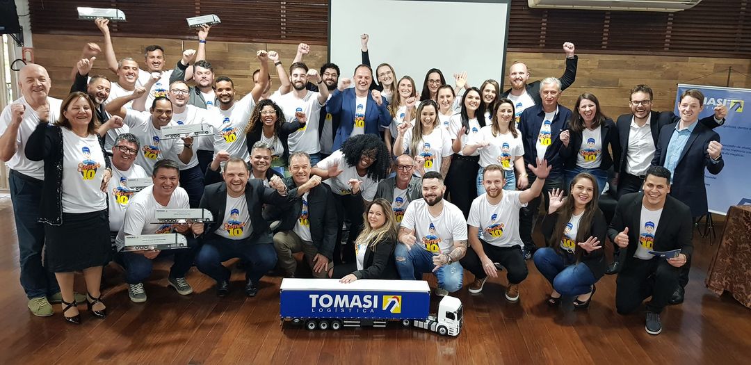 Equipe presente &agrave; Conven&ccedil;&atilde;o Tomasi 2022
